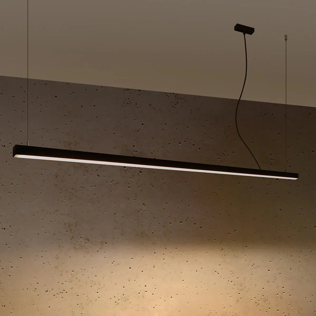 Závesné LED svietidlo Pinne 200, 1x LED 50w, 3000k, b