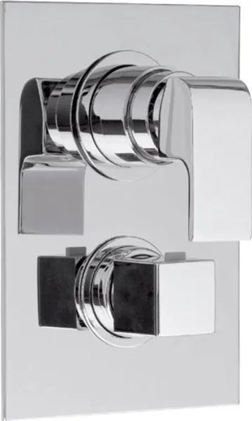 Sapho Sapho, DIMY podomietková sprchová termostatická batéria, 3 výstupy, chrómová, DM393