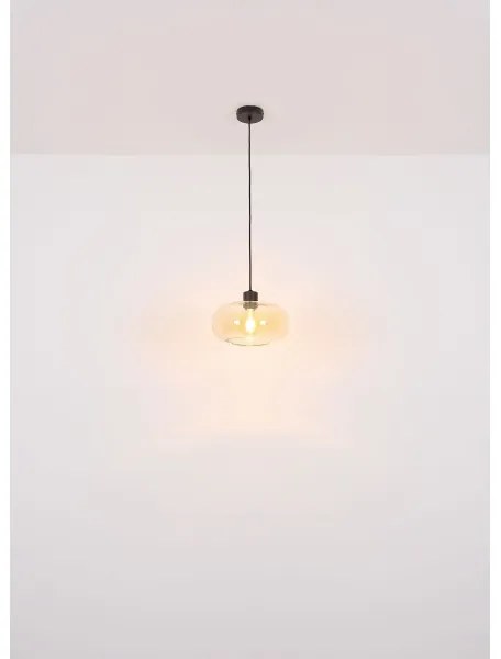 Globo 15566HA - Luster na lanku GIUSEPPE 1xE27/40W/230V pr. 28 cm číra