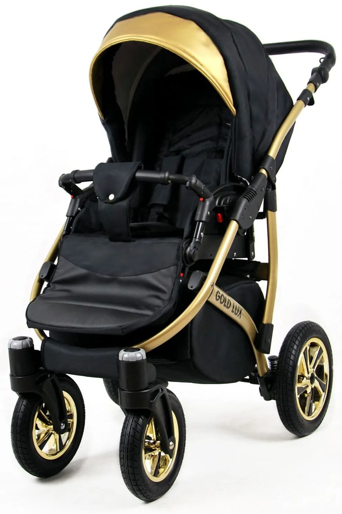 Kombinovaný kočík Raf-pol Gold lux - Ocean Green (2-kombinácia)
