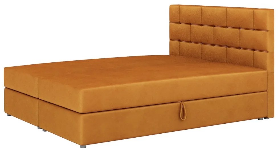 Čalúnená posteľ boxspring BETANIA, 140x200, itaka 15
