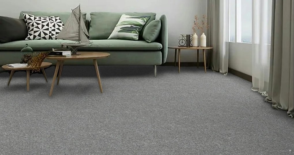 Lano, Metrážny koberec Charisma 842, na mieru, šíře 4m, šedá, filc, obývacia izba