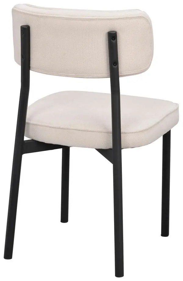 Bielo-béžové jedálenské stoličky v súprave 2 ks Paisley - Rowico