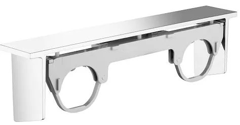 GROHE 18608001 - Polica GROHTHERM 2000 lesklý chróm