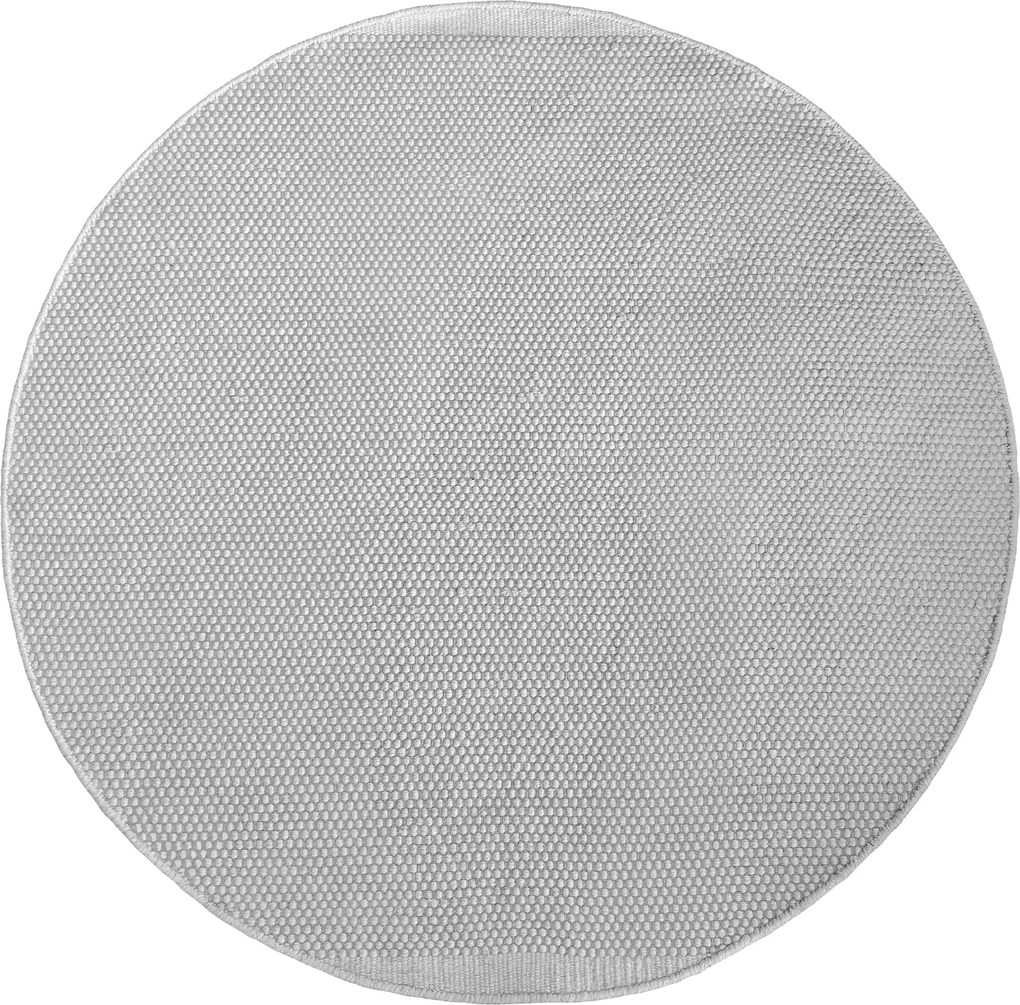 Kusový koberec Wooly Dreamscape naturweiß kruh, 200x200 (priemer) kruh, biela, chodba / predsieň, My Flair