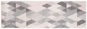 Behúň LAZUR C946B sivý / ružový