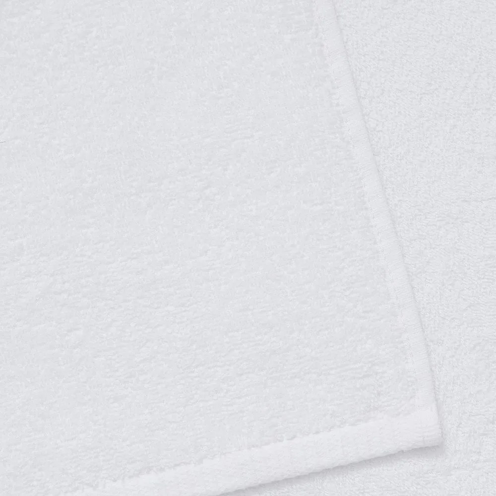 Biela rýchloschnúca bavlnená osuška 120x70 cm Quick Dry - Catherine Lansfield