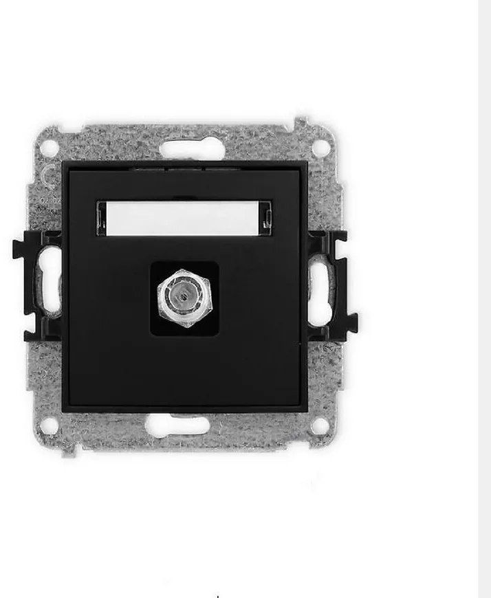 12MGF-1 Anténna zásuvka čierna mat