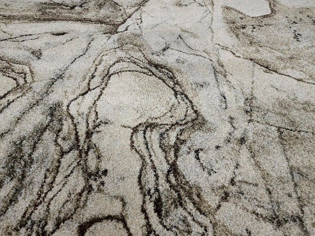 BE Koberec Wenus 7770 GREY – sivý obdĺžnikový Rozmer: 240x330 cm