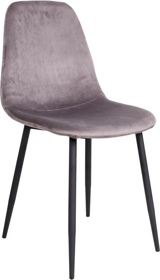 Šedá Jedálenská stolička Stockholm 50 × 47 × 88 cm HOUSE NORDIC