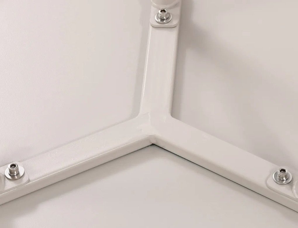 Konferenčný stolík Minot - v45 x Ø60 cm - Svetlo sivá