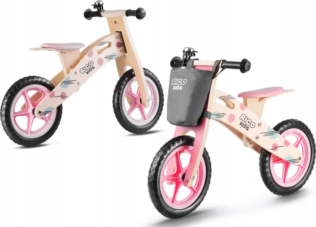 Bestent Detské drevené odrážadlo Ricokids Nela
