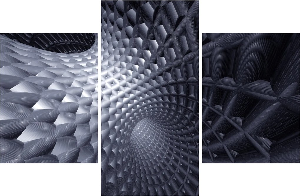 Obraz - Abstrakcia 3D (90x60 cm)