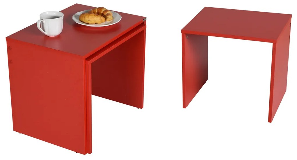 Skladací stôl SHP Red, 3 ks