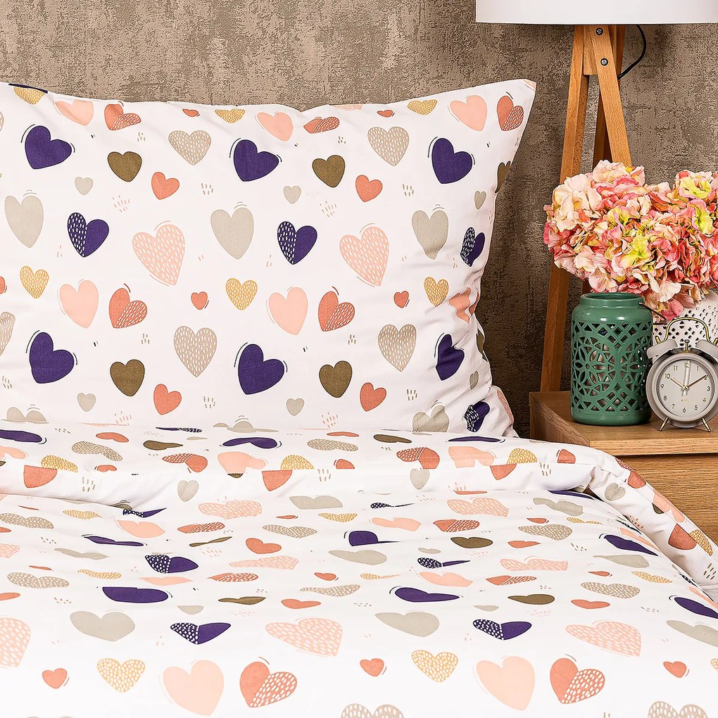4Home Bavlnené obliečky Pastel love