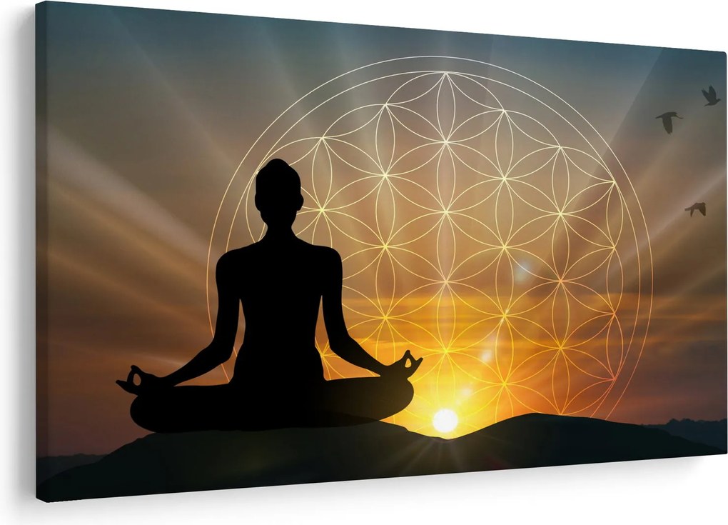 Obraz meditácie (90x60 cm)