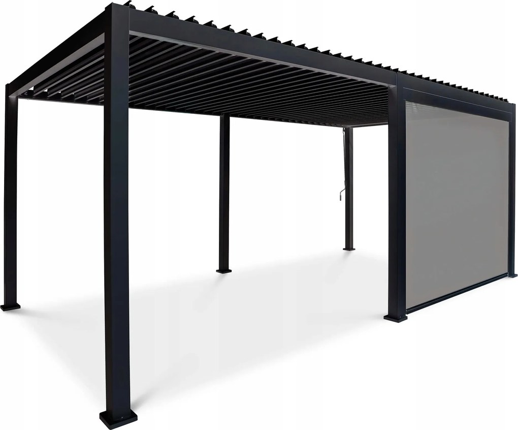 Roleta Na Pergoli 4 m Premium Anthracite Gutroof Uv ochrana