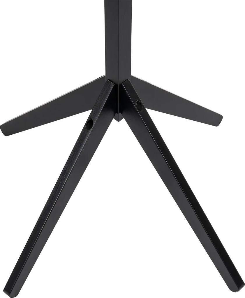 Noela Stojací drevený vešiak PORTU čierny