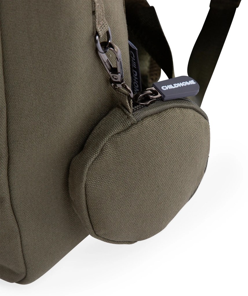 Školská taška Canvas Khaki
