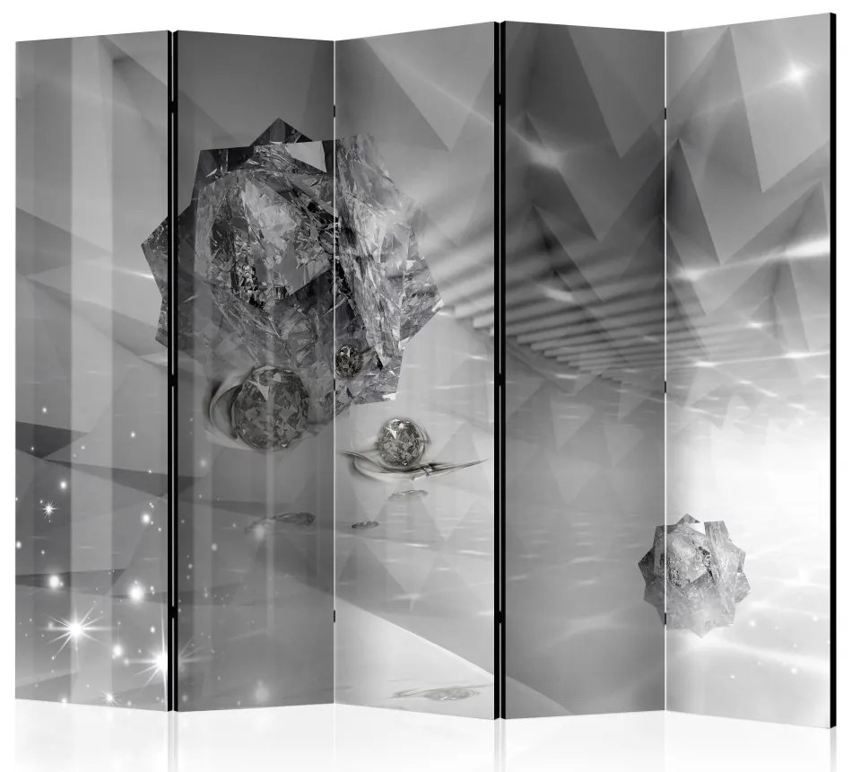 Artgeist Paraván - Abstract Greyness II [Room Dividers]