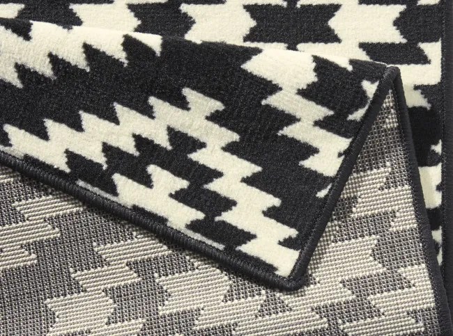 Koberec / Behúň Hanse Home Basic Nordic čierny