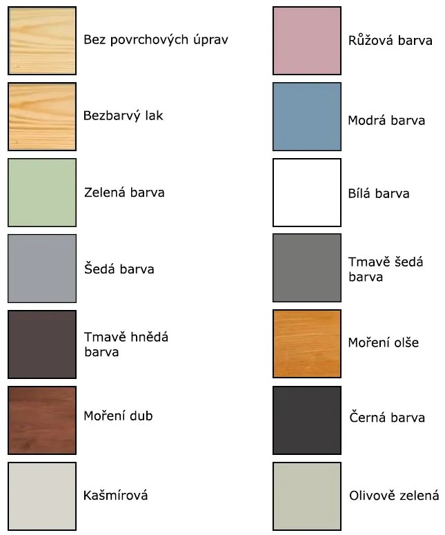 Odnímateľná zábrana z masívu - typ A - 110 cm