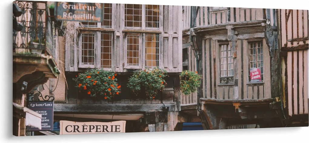 Obraz - Creperia (120x50 cm)