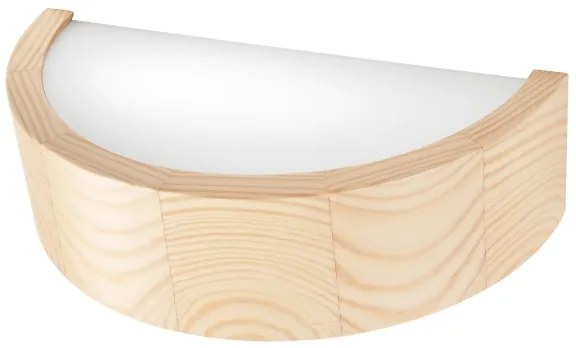 Nástenné svietidlo NATURAL 1xE27/60W/230V borovica