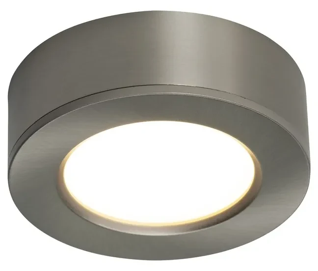 NORDLUX Sada 3x LED svetlo nad kuchynskú linku KITCHENIO, 2W, 6,4cm, okrúhle, strieborné