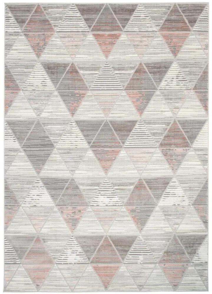 Kusový koberec Nathan sivoružový 300x400cm