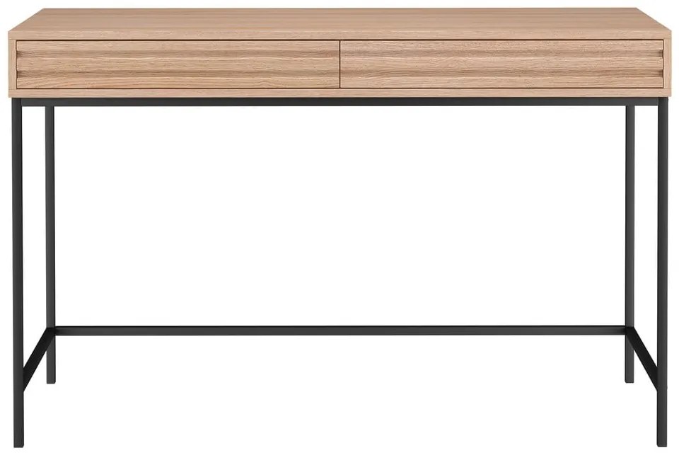 Pracovný stôl s doskou v dubovom dekore 50x120 cm Celine – Støraa