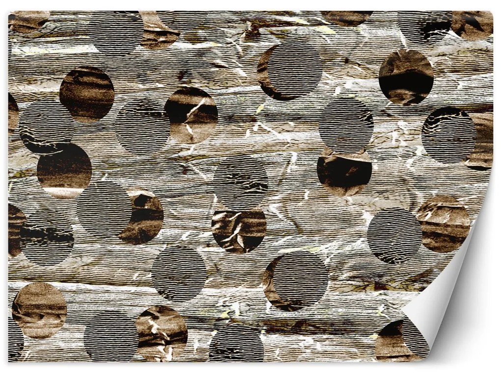 Gario Fototapeta Abstraktná pruhovaná textúra, rustikálny štýl Materiál: Vliesová, Rozmery: 300 x 210 cm