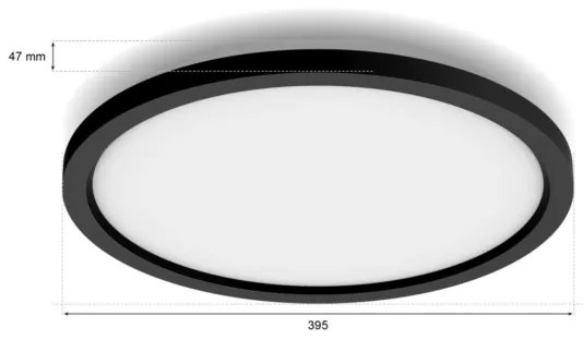 Philips - LED Stmievateľné stropné svietidlo Hue AURELLE LED/24,5W/230V + DO