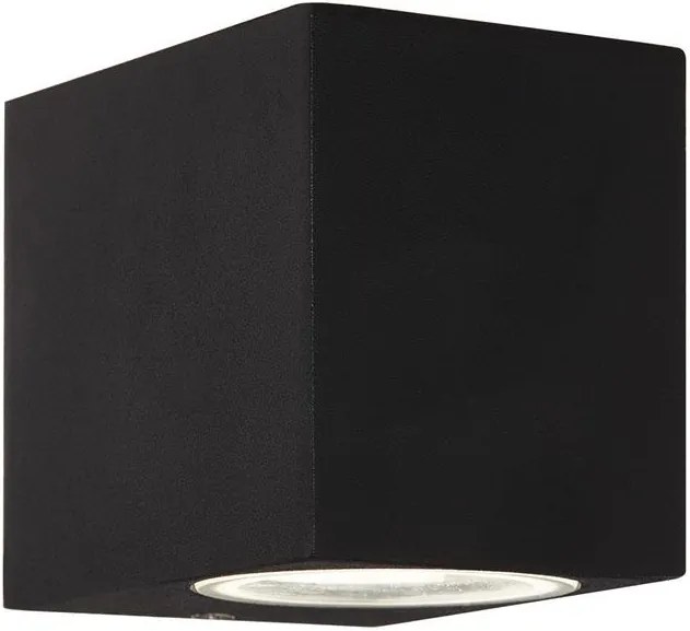 Ideal Lux - Vonkajšie nástenné svietidlo 1xG9/28W/230V čierna