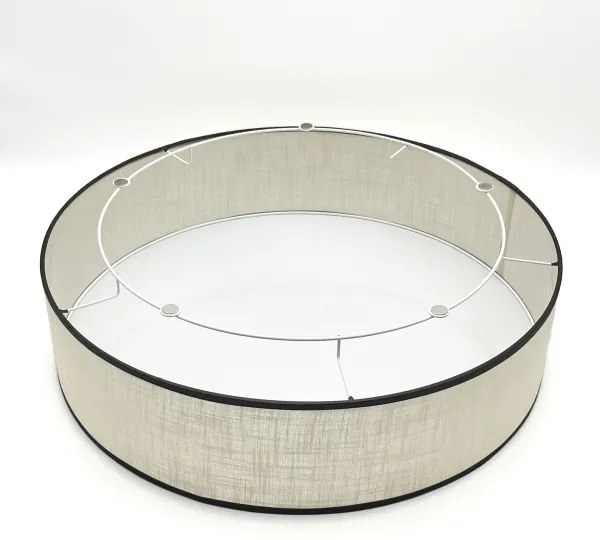 Brilagi - LED Stropné svietidlo BELLADONNA 3xE27/15W/230V pr. 50 cm krémová/dub