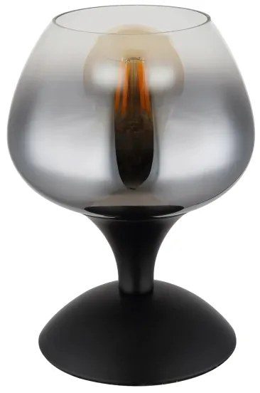 Globo 15548T2 - Stolná lampa MAXY 1xE27/40W/230V čierna