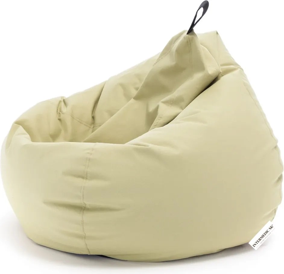 INTERMEDIC SK Sedací vak Oscar Outdoor 110x90 cm – vodeodolný, exteriér/interiér, 10 farieb Farba Outdoor: Žltá
