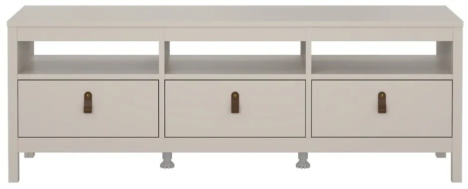 Sivobéžový TV stolík 151x54x38 cm Madrid – Tvilum