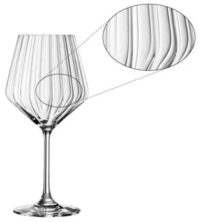 Spiegelau Lifestyle poháre na burgundské 640 ml, 4 ks