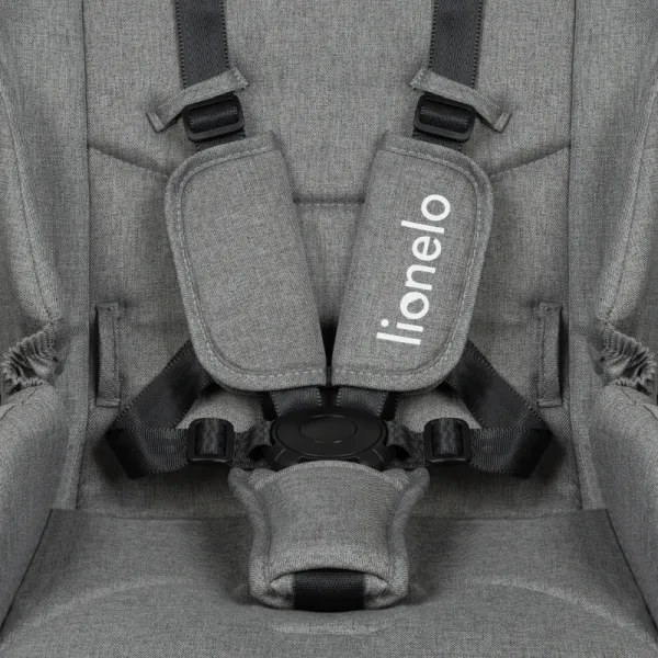 Lionelo - Kombinovaný kočík 3v1 MERIL Grey Stone