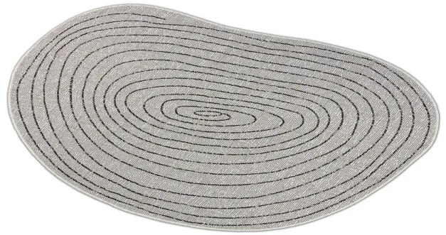 Koberec ORGANIC 2743 krémový / čierny / naturálny