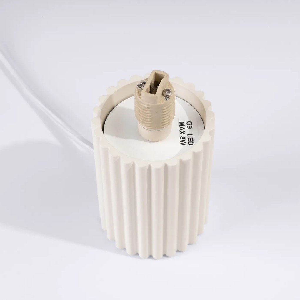 Stolná lampa Halo, 1x biele sklenené tienidlo, be