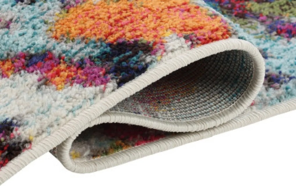 TA Koberec 9803A Svetlosivá krémová SALSA Rozmer: 140x190 cm