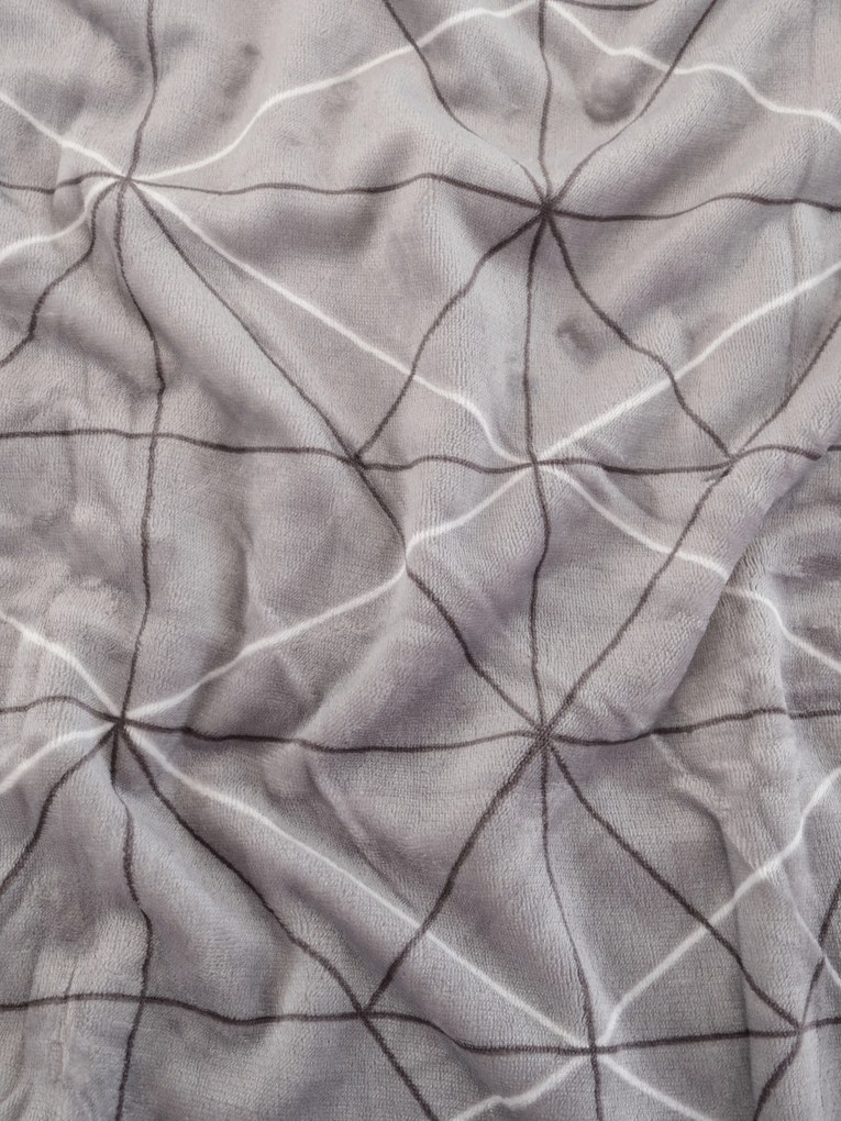 Obliečka na vankúš mikroplyš Exclusive 50 × 70 cm - Sebastian sivý