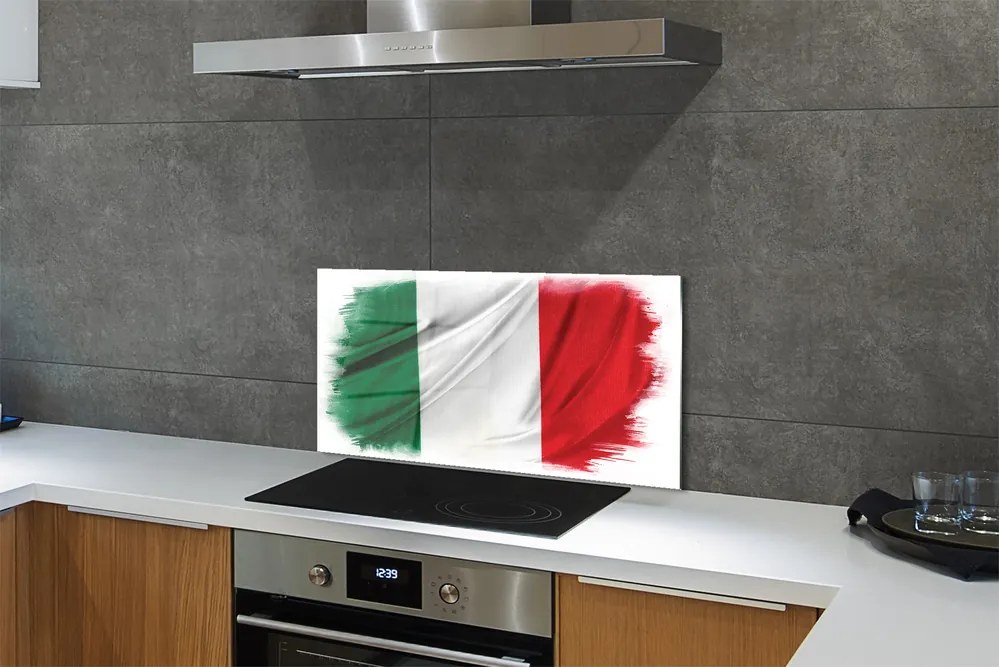 Nástenný panel  flag taliansko 120x60 cm