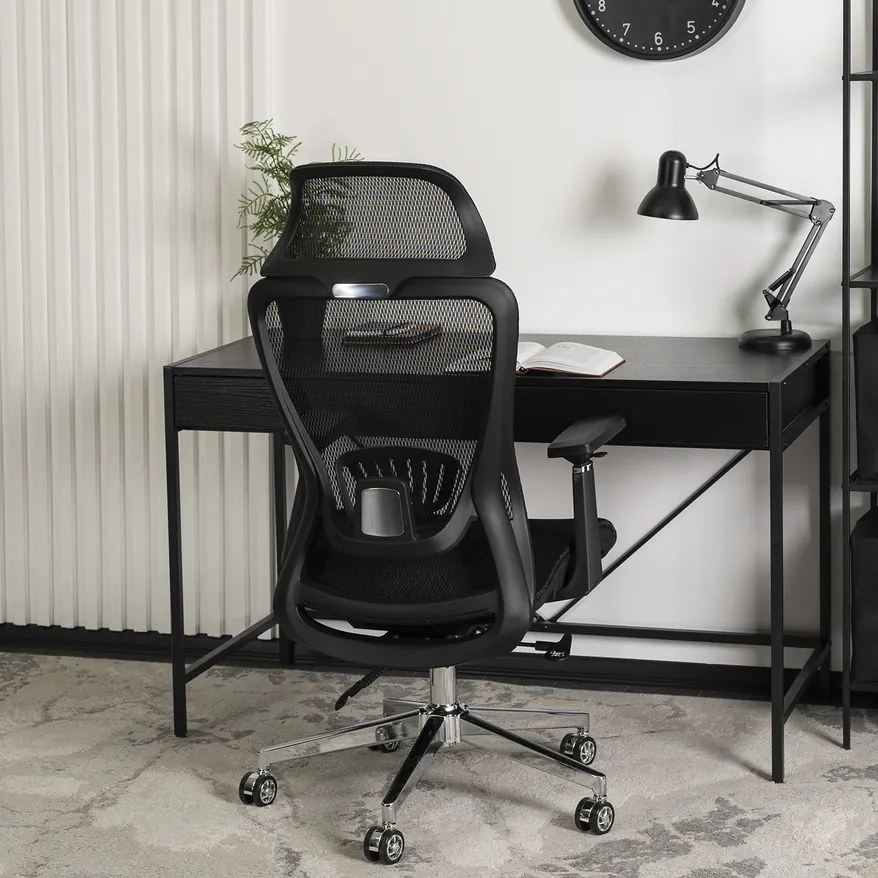 Kancelárske kreslo ergonomické otočné OHIO čierne