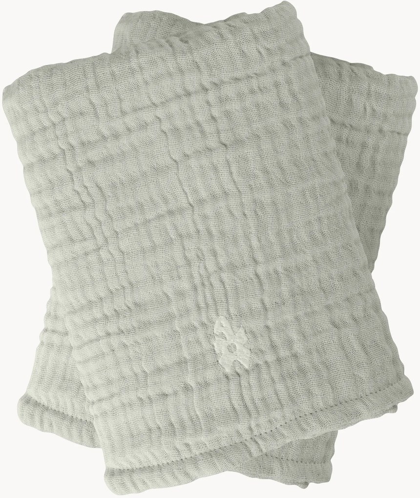 Mušelínové plienky z organickej bavlny Rose, 2 ks