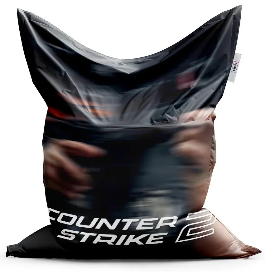 Sablio Sedací vak Classic Counster Strike 2 Vojak 2 - 200x140 cm