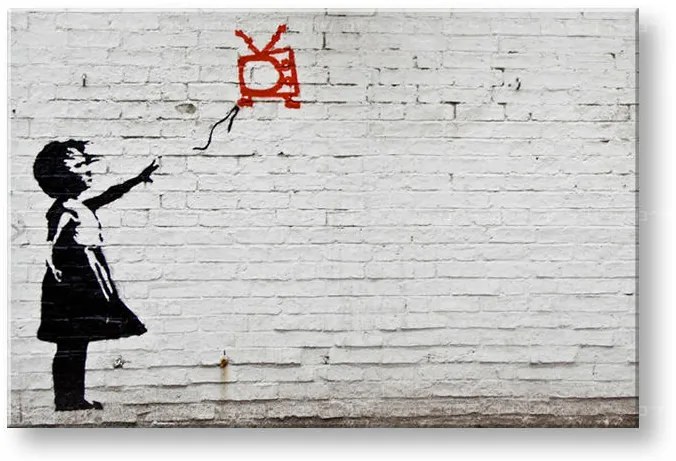 Obraz na plátne Street ART – Banksy | rôzne rozmery