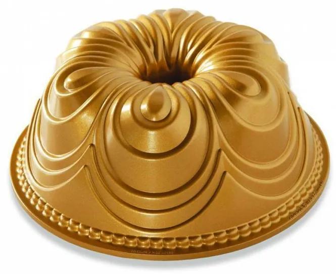Nordic Ware Forma na bábovku Chiffon zlatá 2,4 l